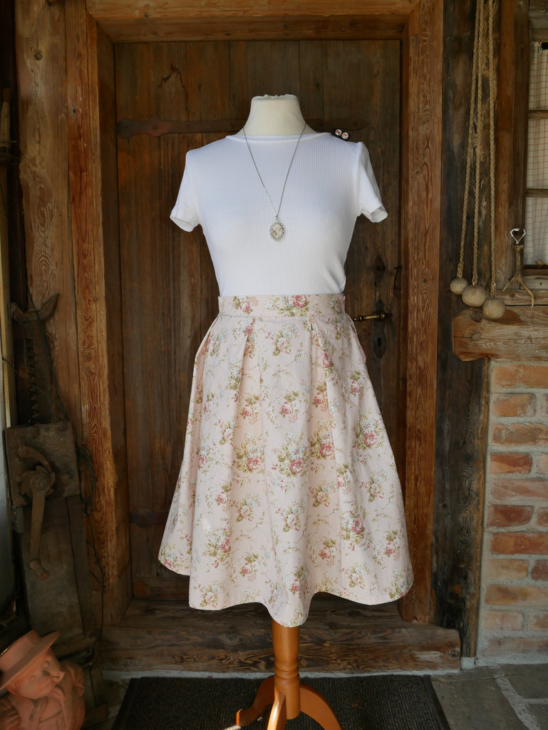 Vintagestubn-Set "Rosen" lang